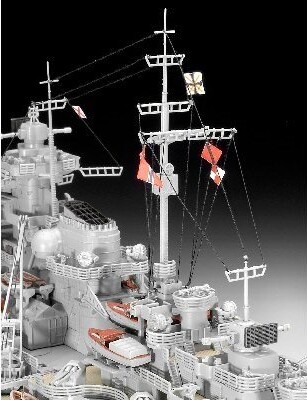 Revell - Bismarck Model Skib Byggesæt - 1 350 - Level 5 - 05040