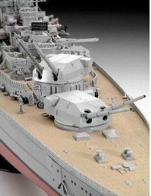 Revell - Bismarck Model Skib Byggesæt - 1 350 - Level 5 - 05040