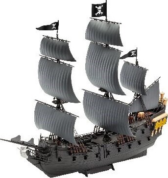 Revell - Pirates Of The Caribbean - Black Pearl Skib Byggesæt - 1 150 -