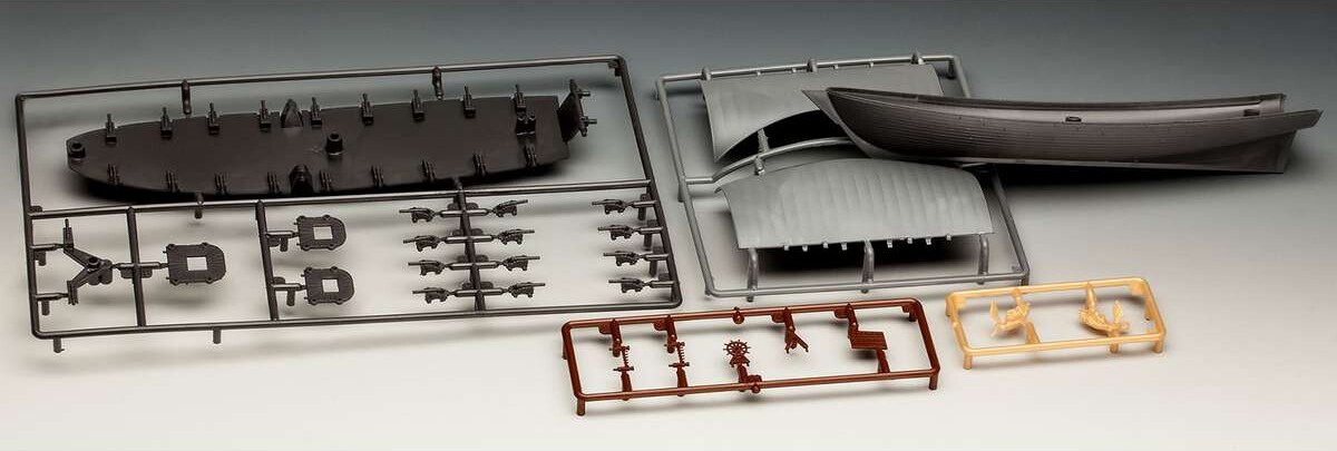 Revell - Pirates Of The Caribbean - Black Pearl Skib Byggesæt - 1 150 -