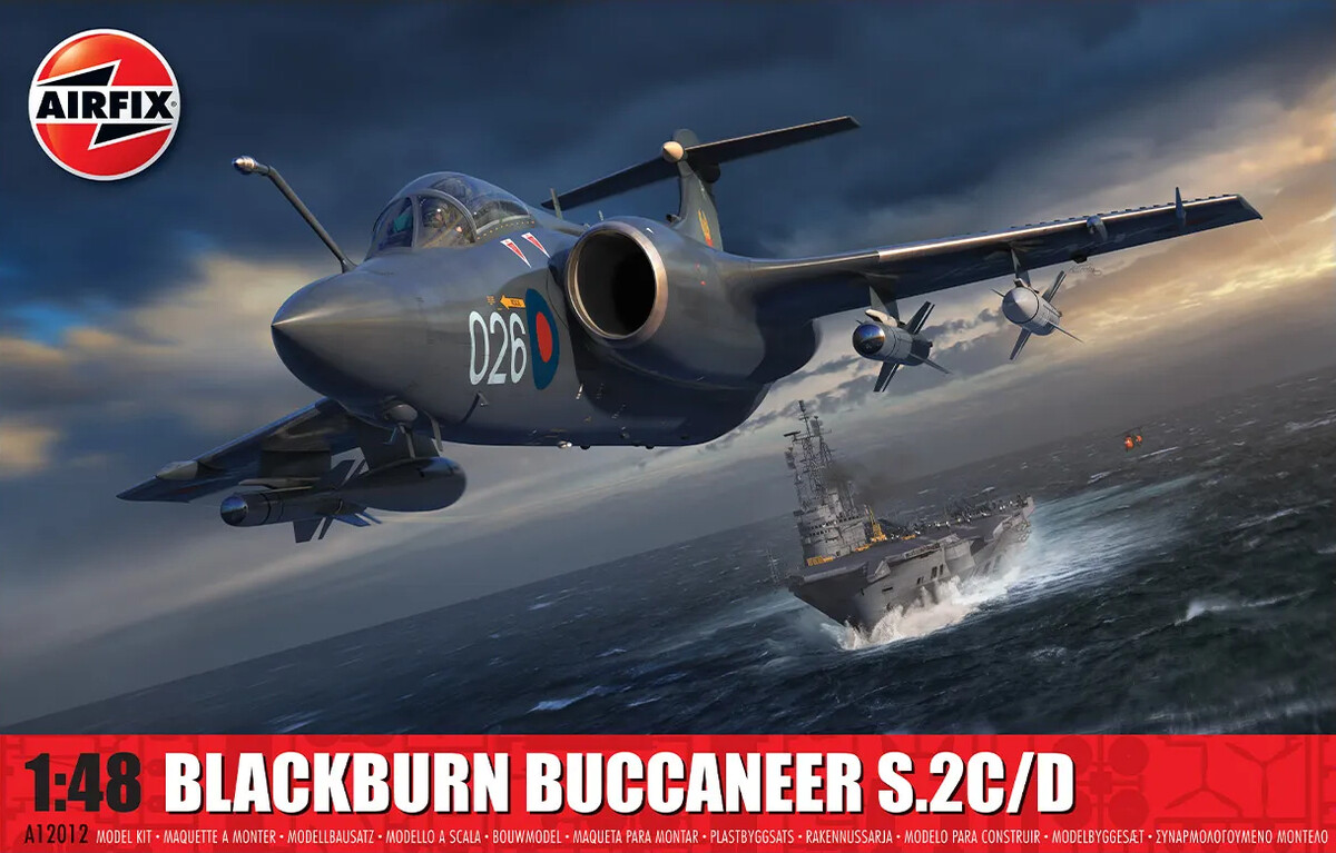 Airfix - Blackburn Buccaneer Fly Byggesæt - 1 48 - A12012