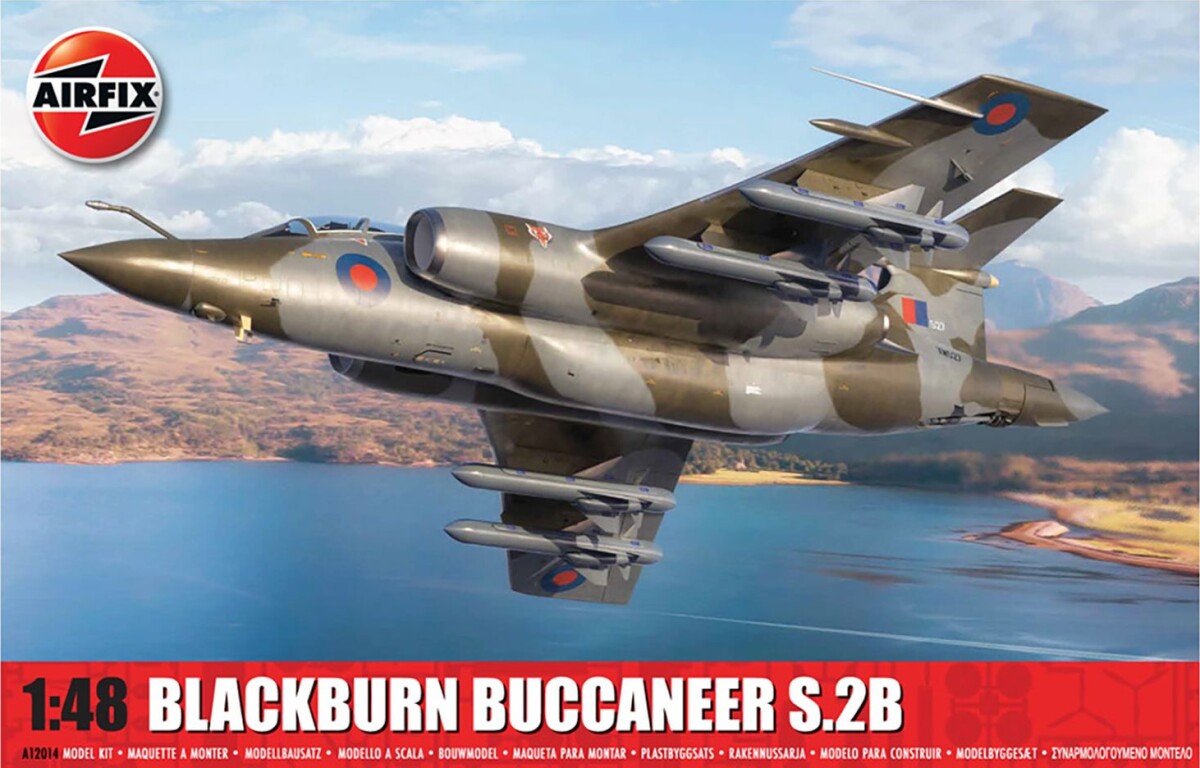 Airfix - Blackburn Buccaneer S2 Raf Byggesæt - 1 48 - A12014