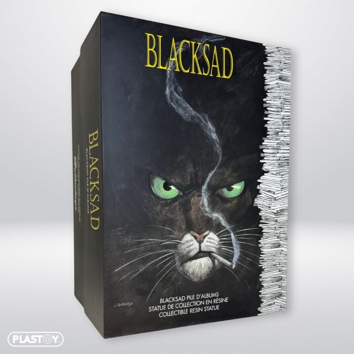 Blacksad Pile Of Comics Collectible Figurine