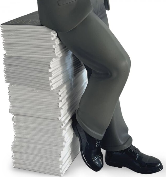 Blacksad Pile Of Comics Collectible Figurine