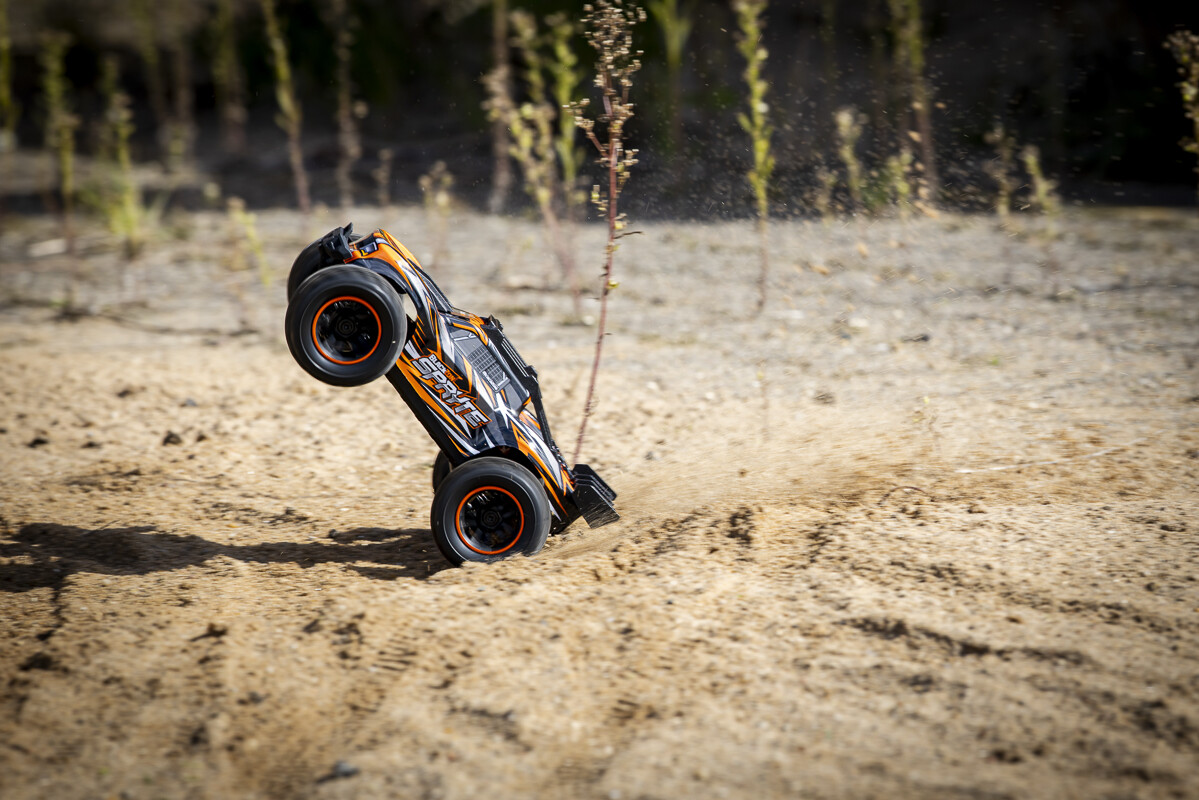 Blackzon - Rc Stadium Truck Bil - Spryte St 120 4Wd - Orange
