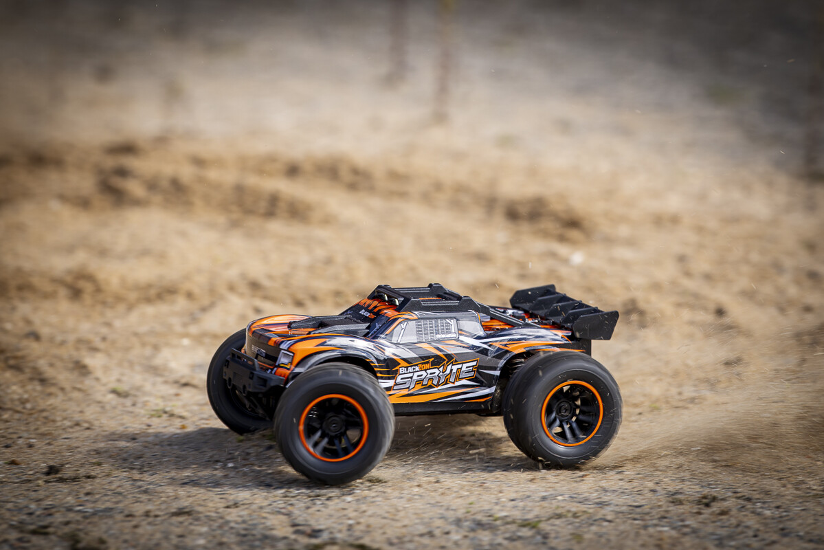 Blackzon - Rc Stadium Truck Bil - Spryte St 120 4Wd - Orange