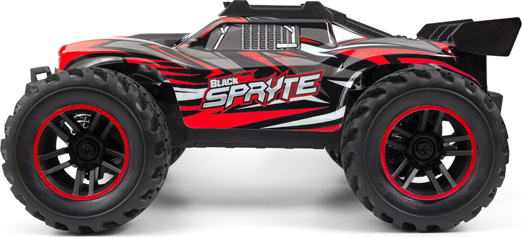 Blackzon - Rc Stadium Truck Bil - Spryte St 120 4Wd - Rød