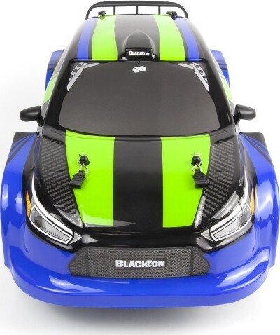 Blackzon - Vyper Rx 4Wd Rc Car - Samlet - Blå Grøn - 1 16 - 540282