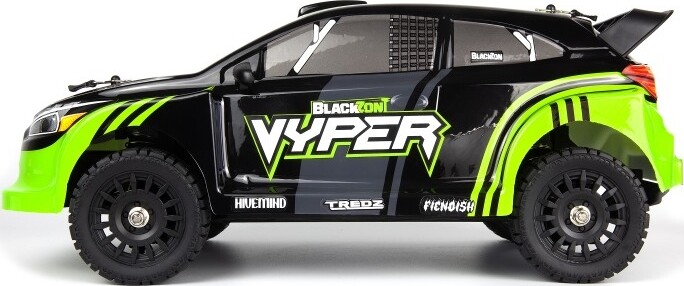 Blackzon - Vyper Rx 4Wd Rc Car - Samlet - Grøn - 1 16 - 540281