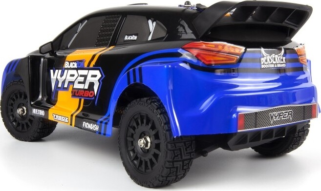Blackzon - Vyper Rx Turbo 4Wd 2S Rc Car - Blå Orange - 1 16 - 540284