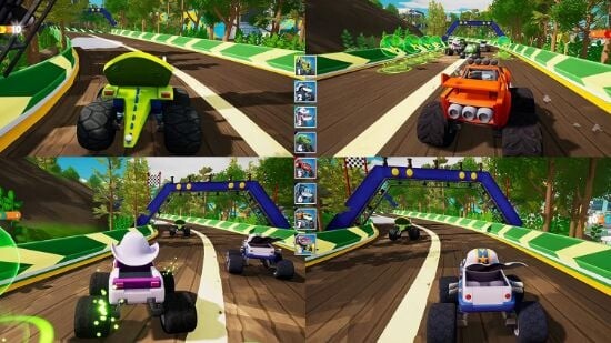 Blaze And The Monster Machines Axle City Racers