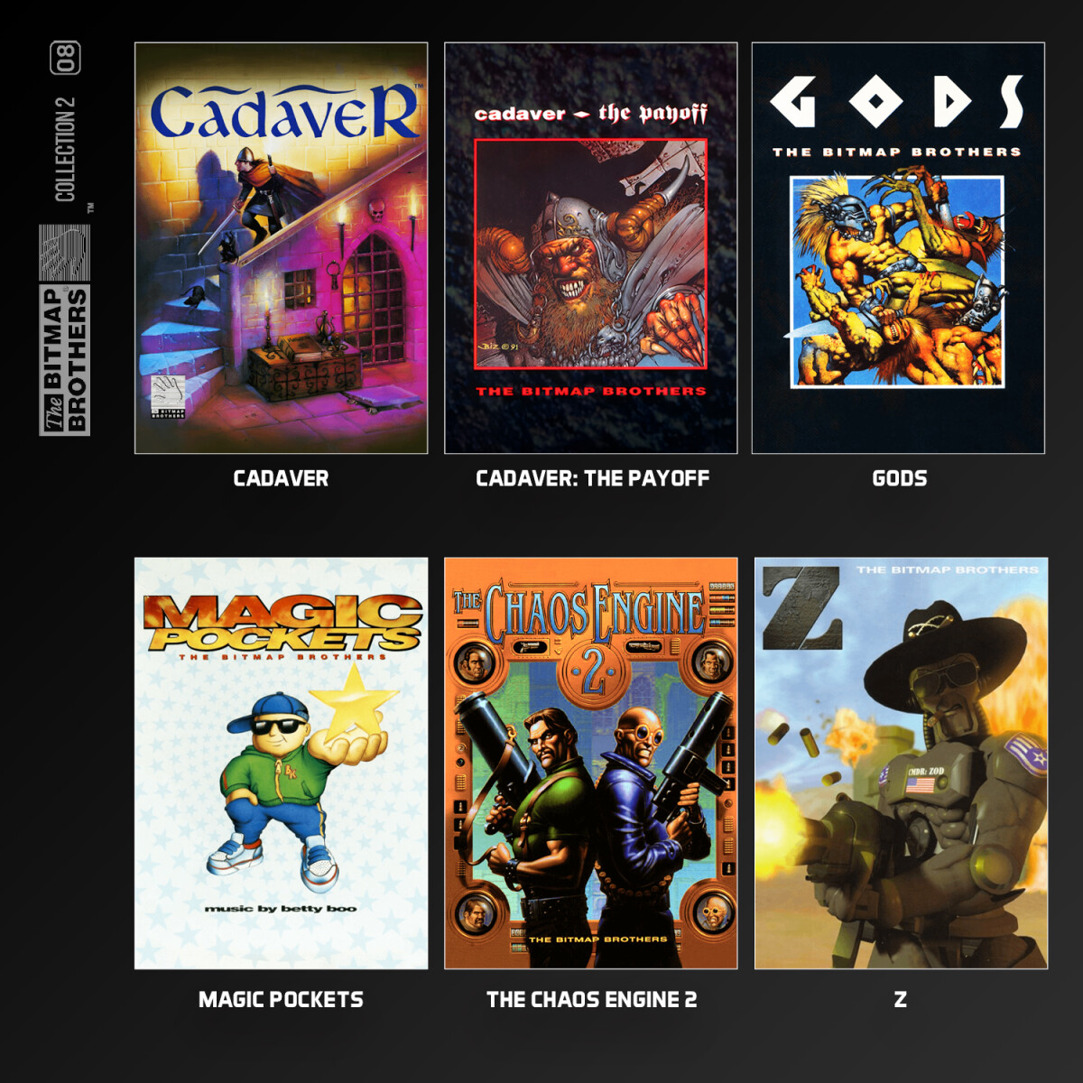 Blaze Evercade Bitmap Brothers Collection 2