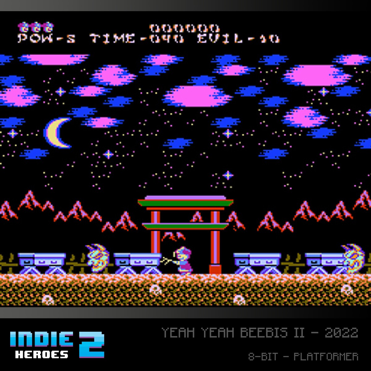 Blaze Evercade Indie Heroes Cartridge2