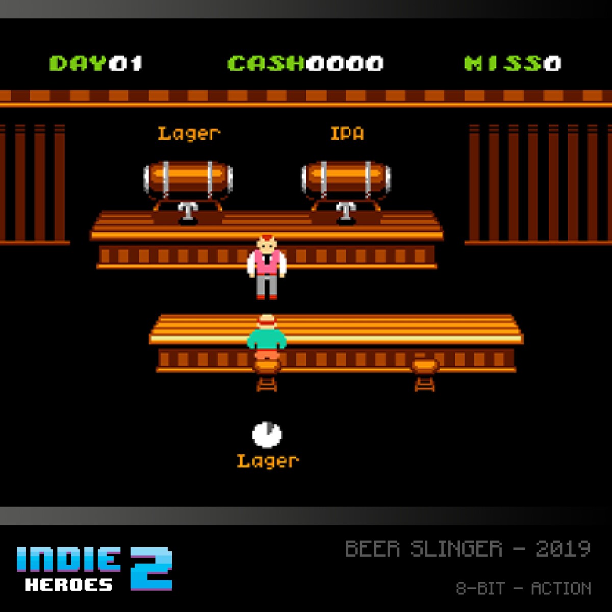 Blaze Evercade Indie Heroes Cartridge2