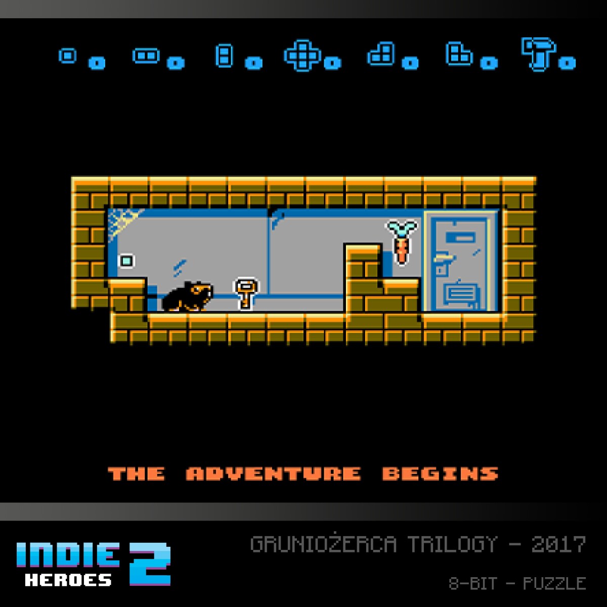 Blaze Evercade Indie Heroes Cartridge2