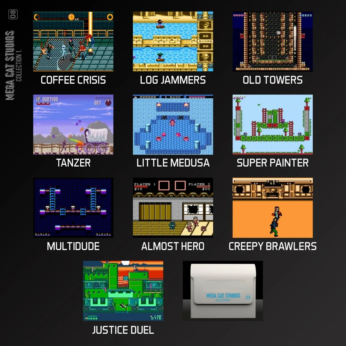 Blaze - Evercade Megacat Multi Game Cartridge 1