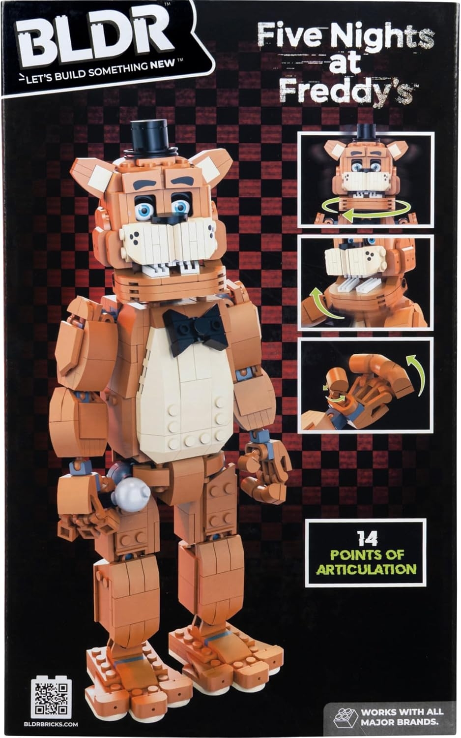 Bldr - Five Nights At Freddy S Freddy Fazbear Saml-Selv Figur