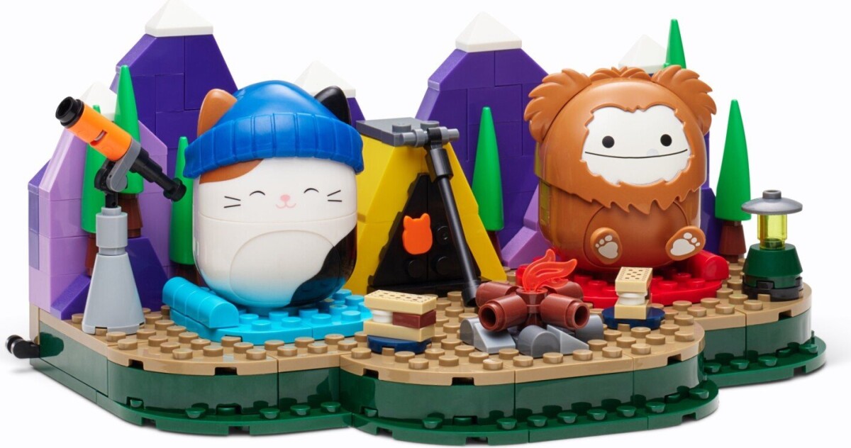 Bldr - Squishmallows Campinglegesæt Med Cam Og Benny