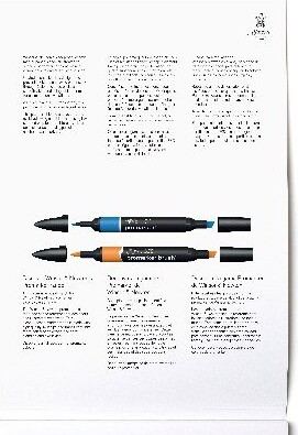 Tegneblok - A4 - Marker - 50 Sider - Winsor Newton