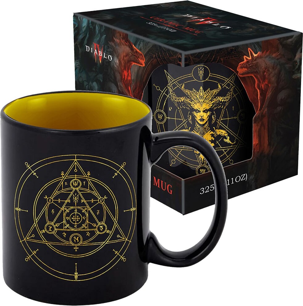 Blizzard - Mug Diablo Iv Lilith Gold Edition With Gift Packaging