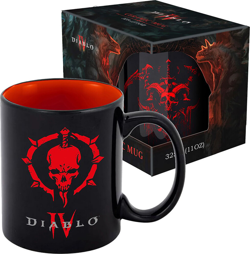 Blizzard - Mug Diablo Iv Necromancer Sigil With Gift Packaging