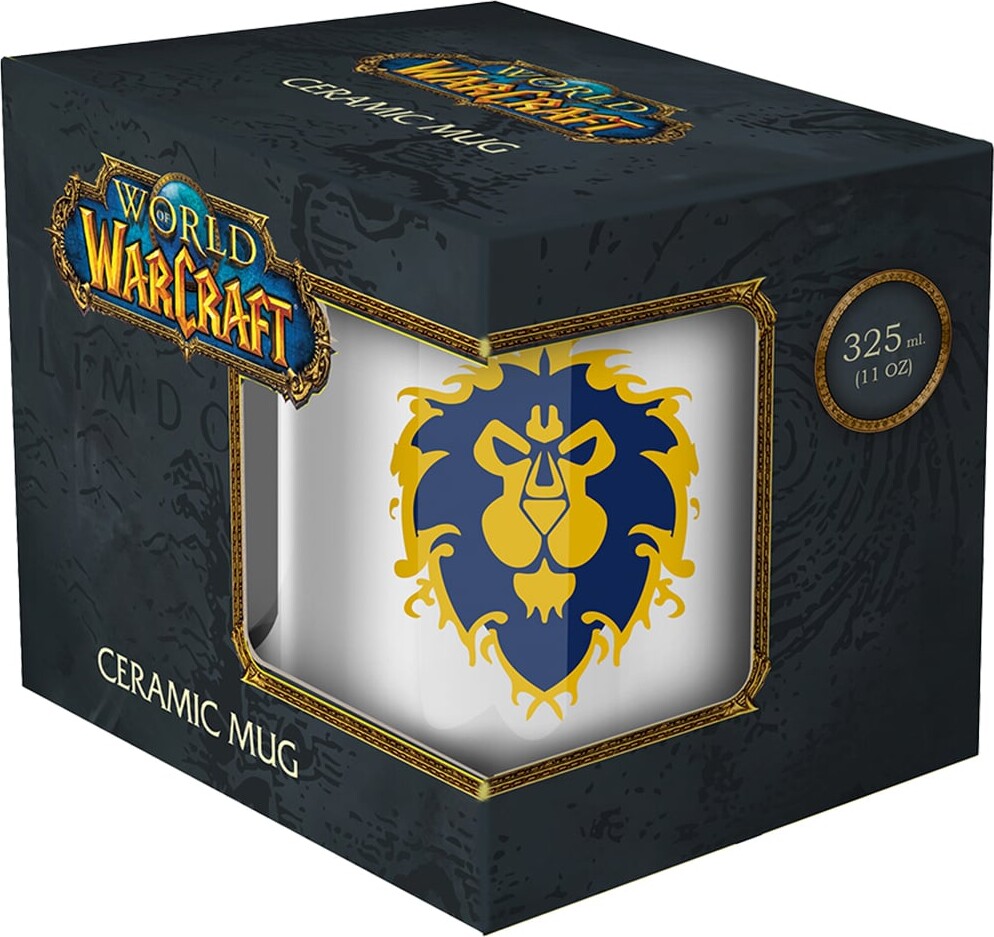 Blizzard - Mug World Of Warcraft Alliance White With Gift Packaging