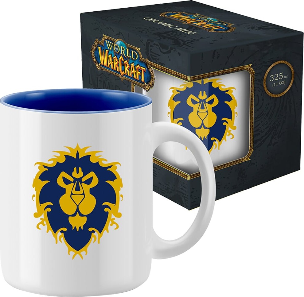 Blizzard - Mug World Of Warcraft Alliance White With Gift Packaging