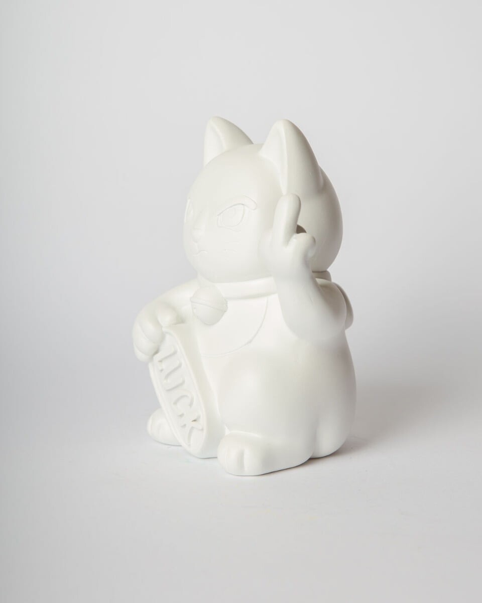 Blogo - Figur - Maneki - Hvid - Small