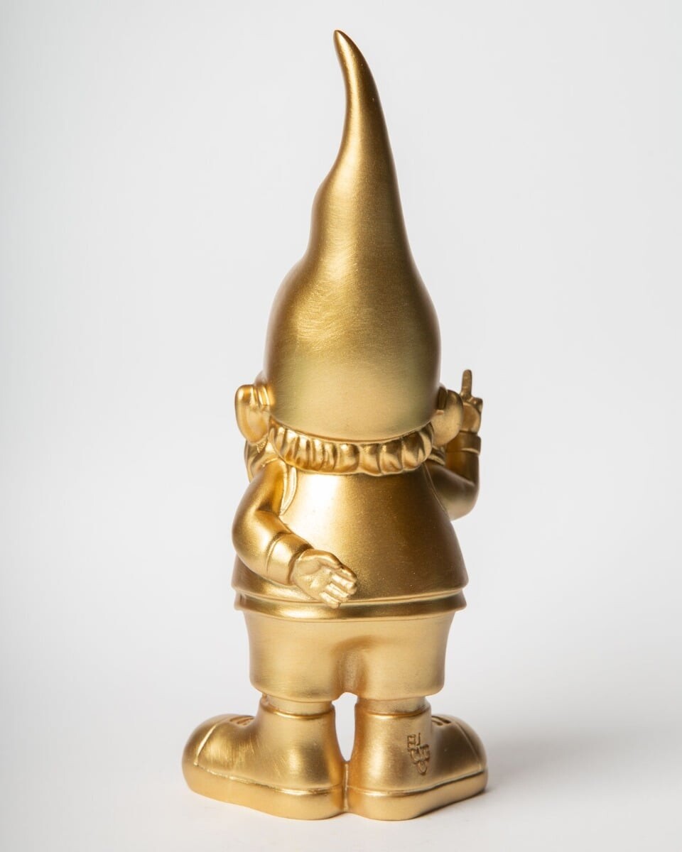 Blogo - Figur - Nano Finger - Guld - Medium