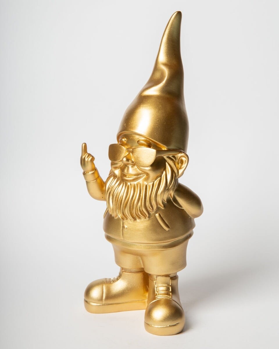 Blogo - Figur - Nano Finger - Guld - Medium