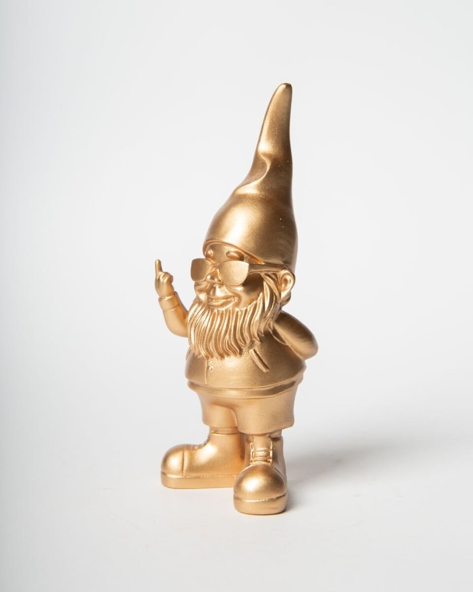 Blogo - Figur - Nano Finger - Guld - Small