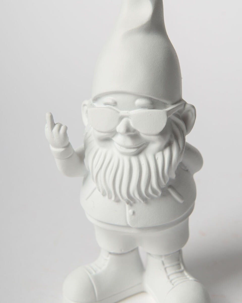 Blogo - Figur Nano Finger - White - Small - Hvid