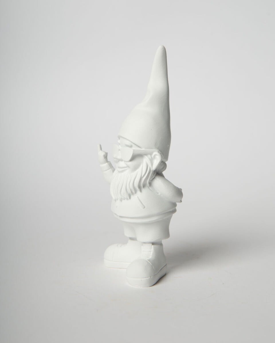 Blogo - Figur Nano Finger - White - Small - Hvid