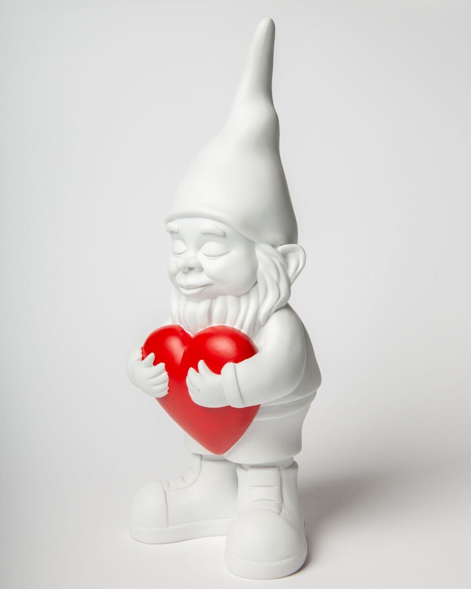 Blogo - Nano - Lover Heart - White - Medium