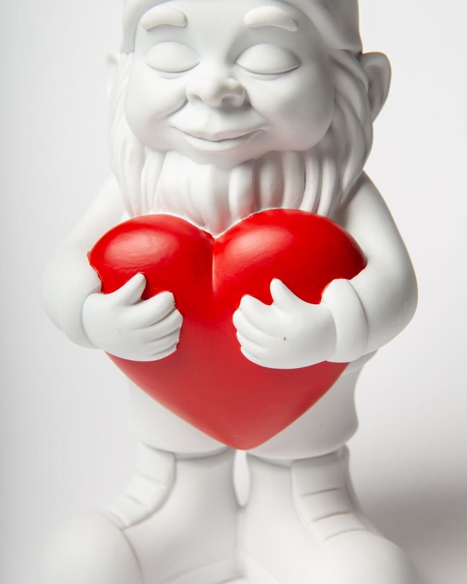 Blogo - Nano - Lover Heart - White - Medium