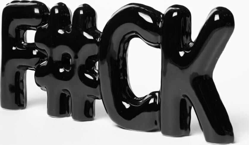 Blogo Smart - Balloon Lettering - Fuck - Black