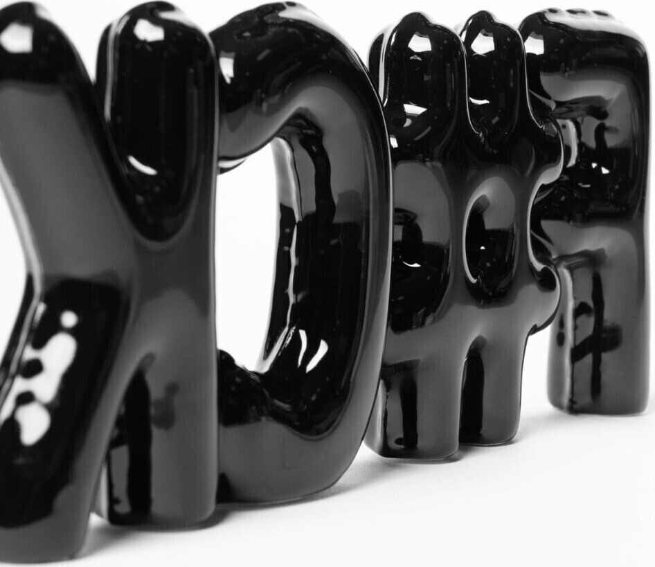 Blogo Smart - Balloon Lettering - Fuck - Black