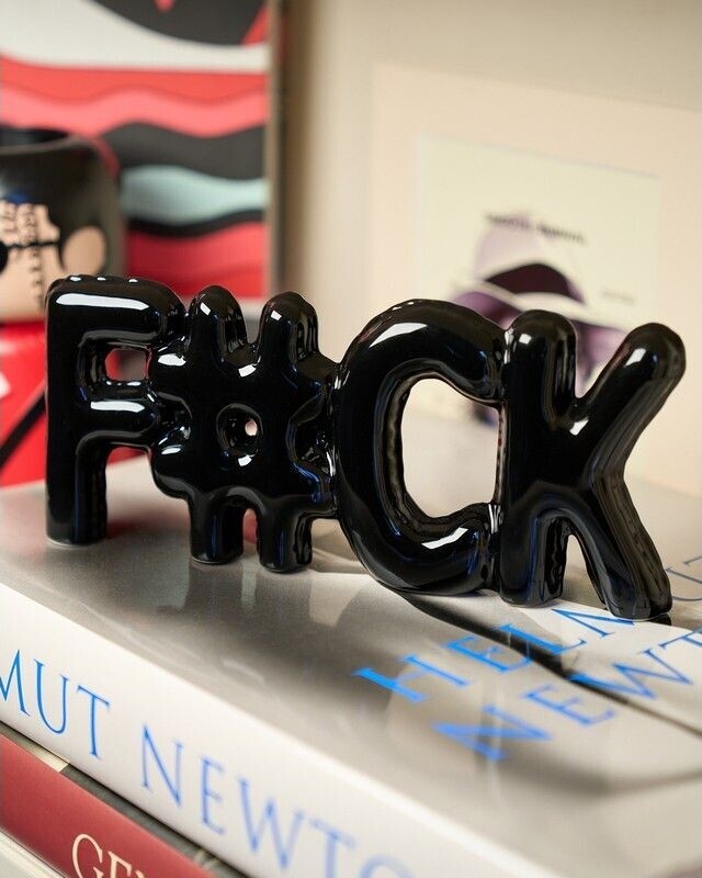 Blogo Smart - Balloon Lettering - Fuck - Black