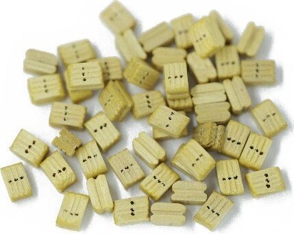 Billing Boats Fittings - Blokke - 3-Dobbelt - 7 5 Mm - 50 Stk