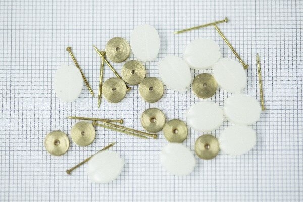 Billing Boats Fittings - Blokke - Enkelt - 10 Mm - 10 Stk