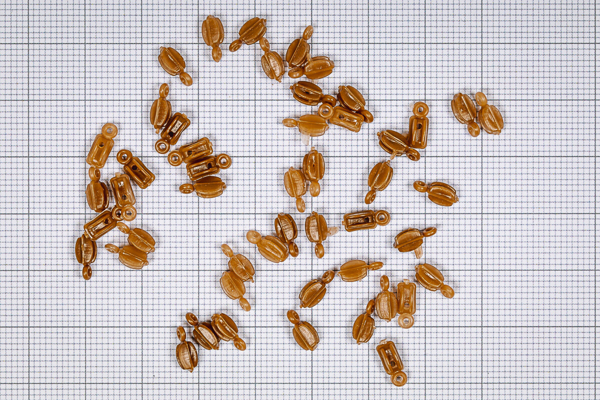 Billing Boats Fittings - Blokke - Enkelt - 5 Mm - 50 Stk