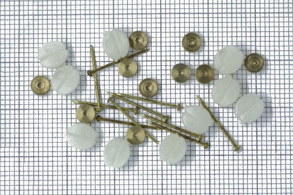 Billing Boats Fittings - Blokke - Enkelt - 7 Mm - 10 Stk