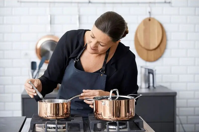 Blomsterberg - Saucepan 15 Litres Copper