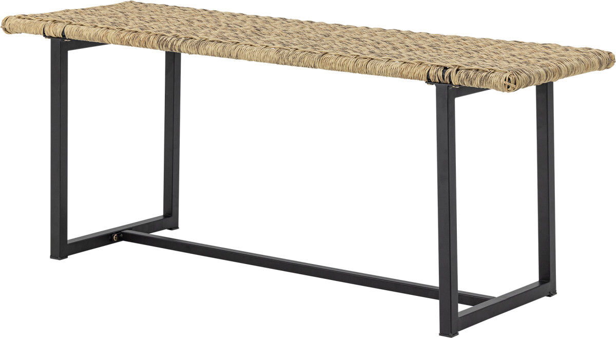 Bloomingville Bænk - Adilly - Polyrattan - 114X45X38 Cm