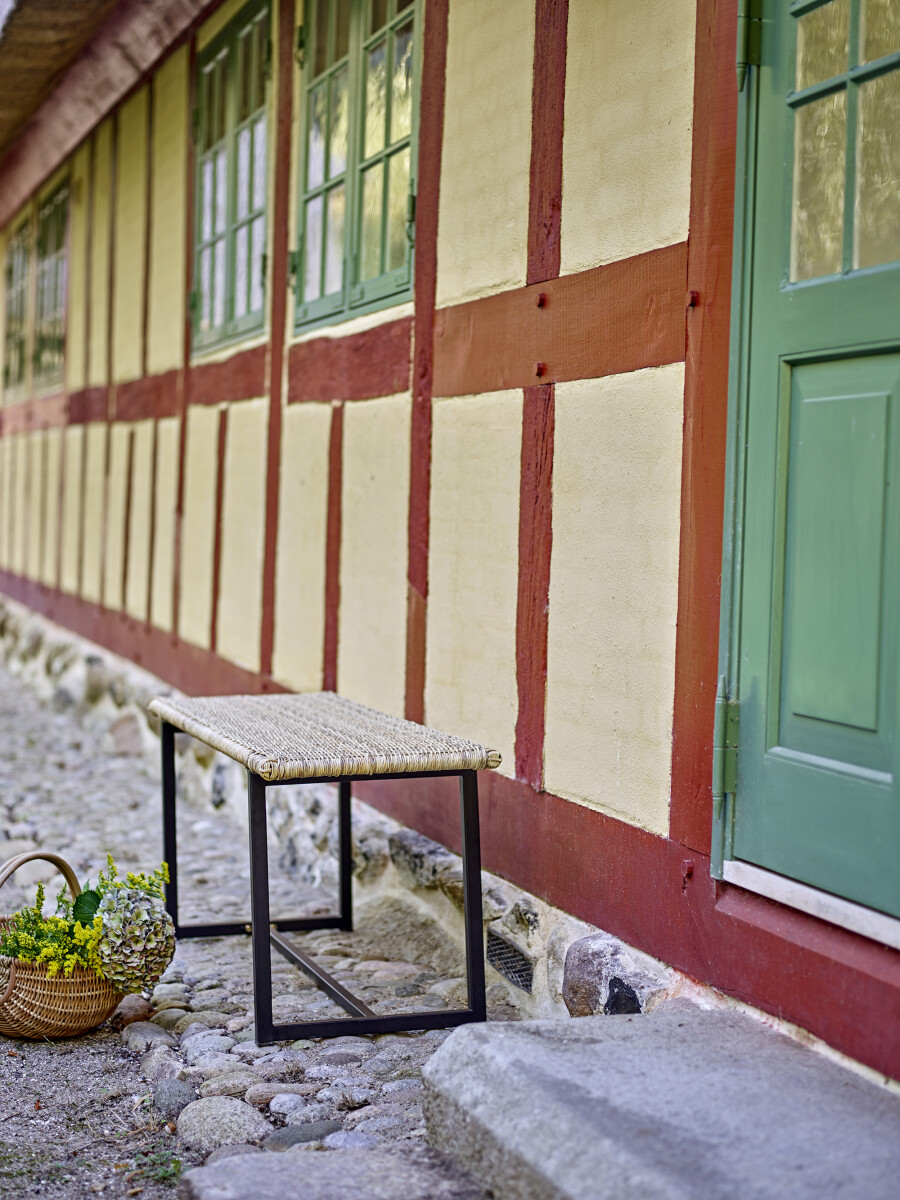 Bloomingville Bænk - Adilly - Polyrattan - 114X45X38 Cm