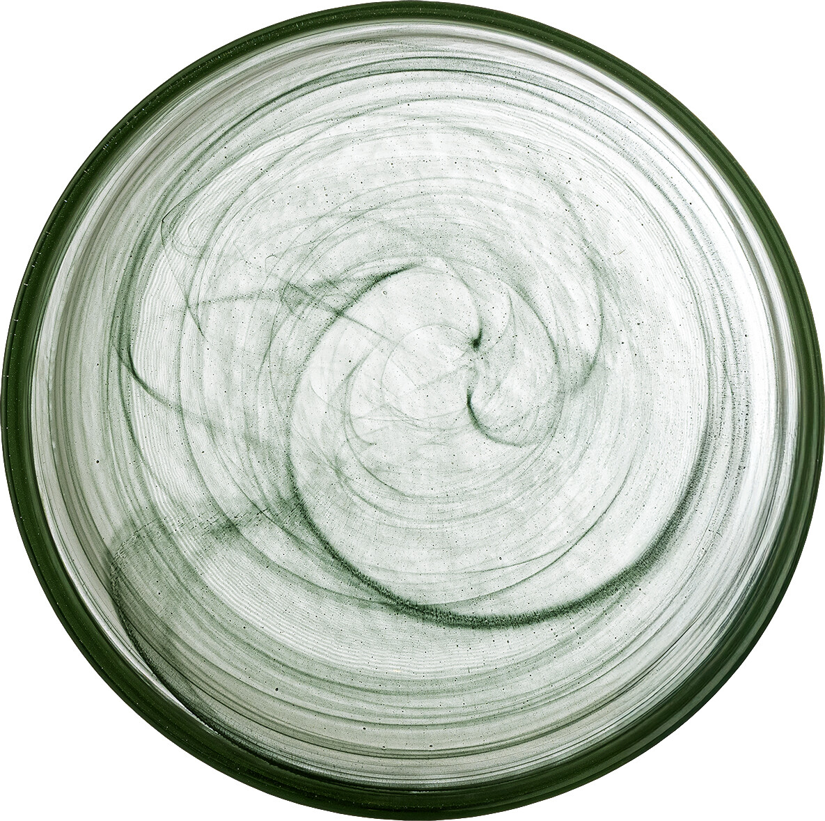 Bloomingville - Amelie Skål - Grøn - Glas - 21 5 Cm