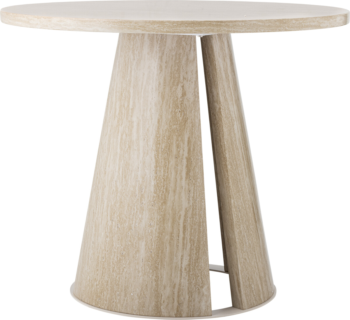 Bloomingville - Ames Spisebord - Rundt - 90 Cm - Mdf Træ - Natur