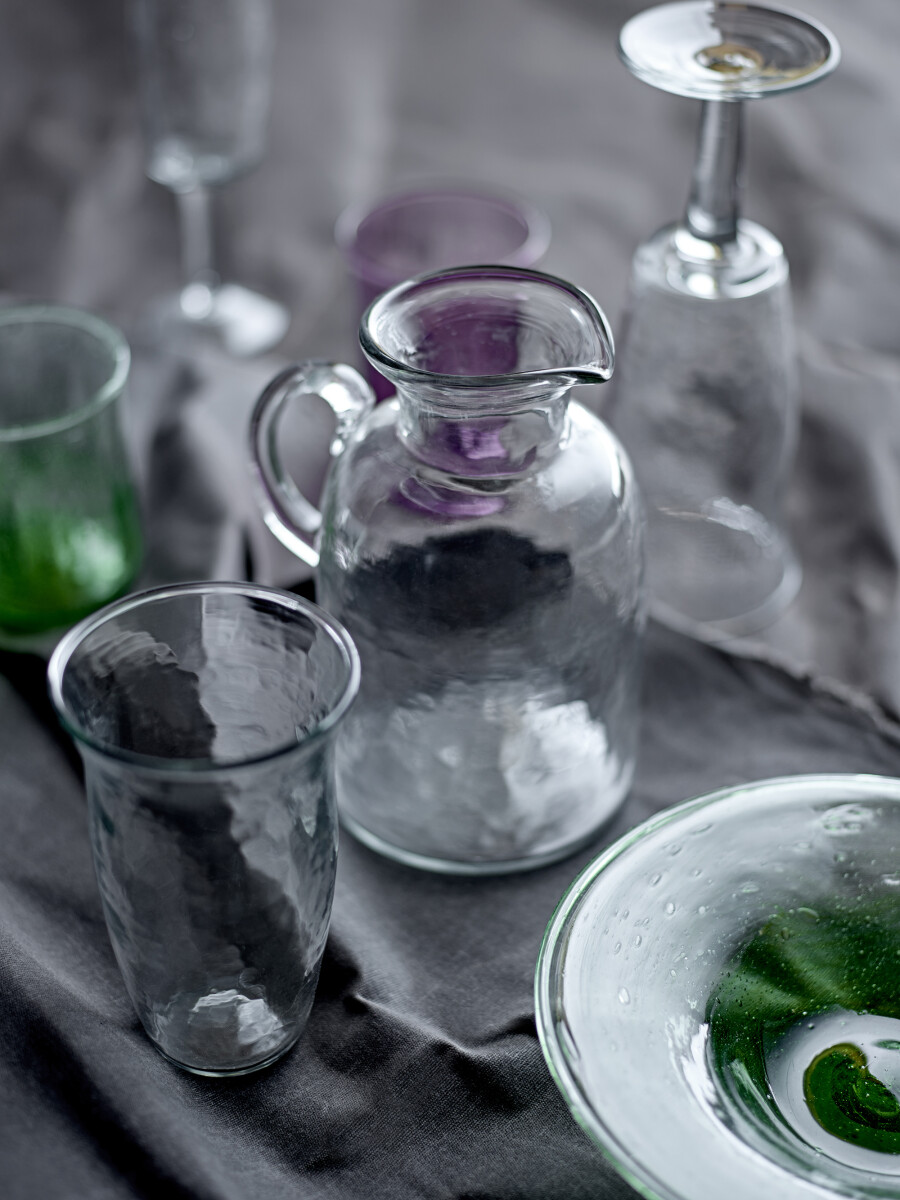 Bloomingville Glas - Asha - Genanvendt Glas - Sæt Med 4