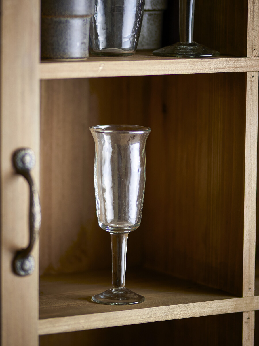 Bloomingville Vinglas - Asha - Genanvendt Glas - Sæt Med 4 - 125 Ml