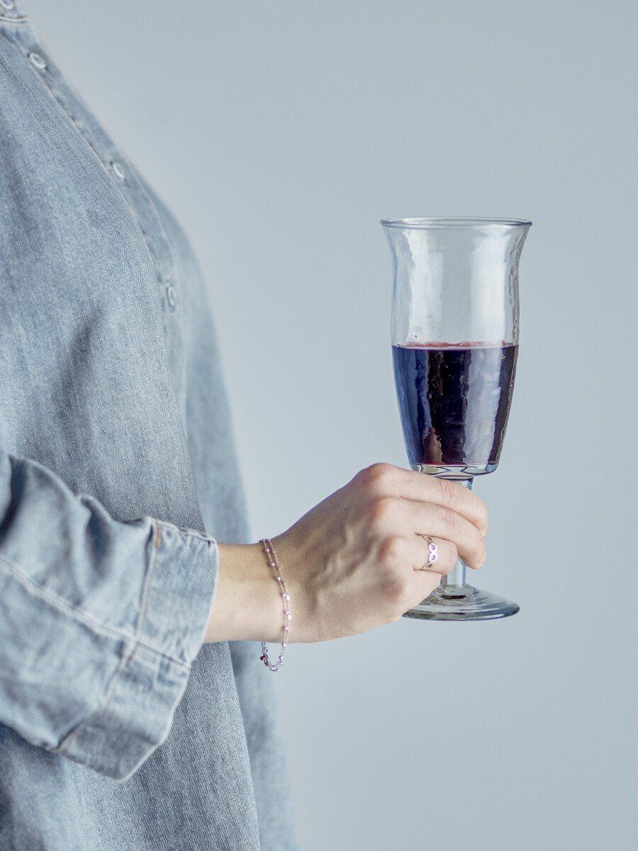 Bloomingville Vinglas - Asha - Genanvendt Glas - Sæt Med 4 - 250 Ml